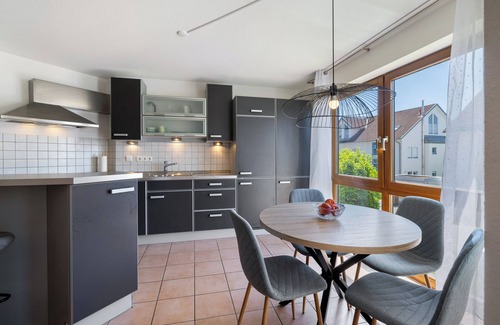 Uhldingen-Muehlhofen Apartamento | Apartamento 'Seeside' con vistas al lago, balcón y Wi-Fi
