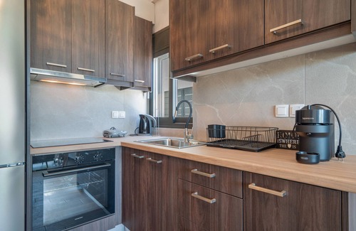 Nikiana Apartamento | Apartamento 'San George 1' con vistas al mar, Wi-Fi y aire acondicionado
