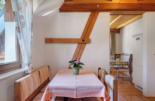 Sankt Georgen im Schwarzwald Apartamento | Apartamento 'Schartenschmiede' con jardín privado y Wi-Fi