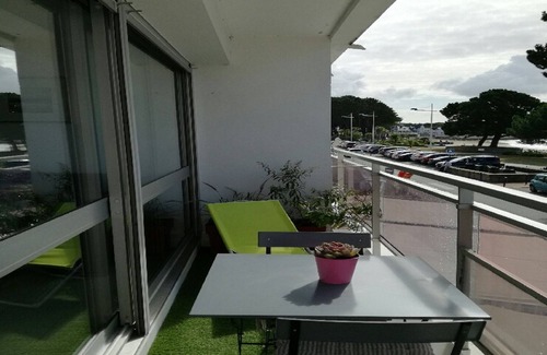 Benodet Apartamento | Apartamento con vistas al mar, playa, Wi-Fi