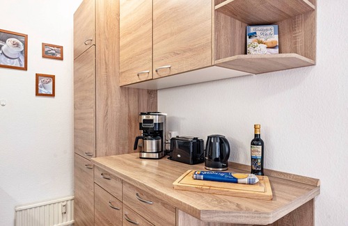 Schilksee Apartamento | Apartamento 'segelyachten-perle' con vistas al lago, balcón y Wi-Fi