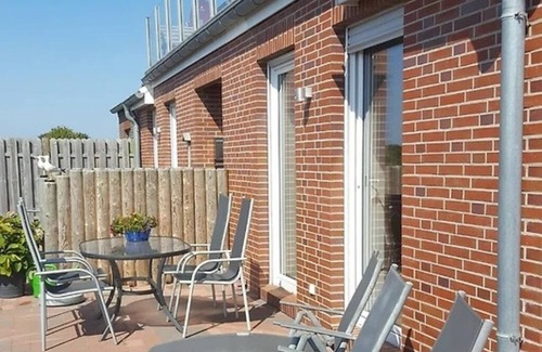 Borkum Apartamento | Apartamento 'Strandflieder' con Wi-Fi