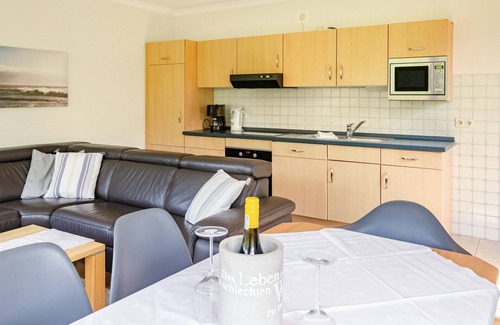 Baltrum Apartamento | Apartamento 'Hus Uiterst-Hörn Steuerbord' con jardín compartido y Wi-Fi