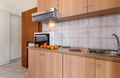 Nikiana Apartamento | Apartamento estudio "Nikiana Club - Studio 2" con vistas al mar, piscina compartida y Wi-Fi