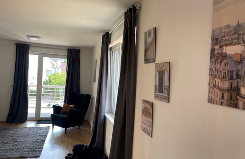 Perouse Apartamento | Apartamento-Superior-Baño para personas con movilidad reducida-Balcón