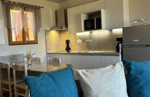Piana Apartamento | Apartamento-t2 Rez de Chaussee-Baño con bañera
