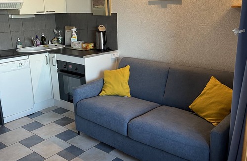 Saint-Cyprien Plage Apartamento | Apartment T2 mezzanine sea view with swimming pool