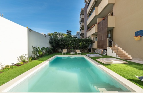 Province of Cagliari Apartamento | Apartment 'Tacataca' with Private Pool, Wi-Fi and Air Conditioning