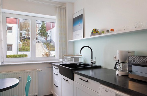 Oberhof Apartamento | Apartamento 'Tannenblick 6-2' con vistas a la montaña, balcón y Wi-Fi