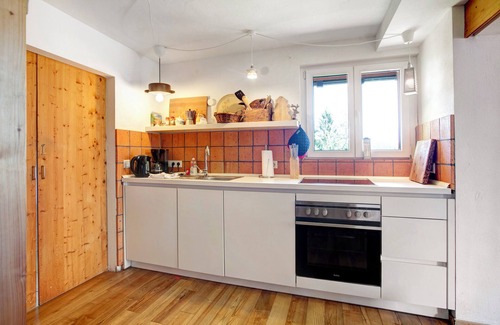 Altglashutten Apartamento | Apartamento 'Tannenzäpfle' con terraza privada, jardín compartido y Wi-Fi
