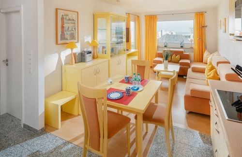 Norderney Apartamento | Apartamento 'Terracotta' con balcón y Wi-Fi