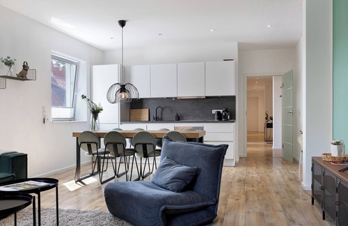 Holtensen Apartamento | Apartamento 'Top 4 Zimmerwohnung In Göttingen' con terraza compartida, balcón y Wi-Fi