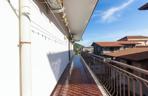 Gaggi Apartamento | Apartamento 'tra mare e montagna' con vistas a la montaña, terraza y balcón