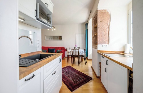 Maring-Noviand Apartamento | Apartamento 'Tresorzimmer - Studio' con vistas a la montaña, terraza compartida y Wi-Fi