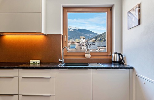 Sarntal Apartamento | Apartamento "Trojer 3" con vistas a la montaña, bañera de hidromasaje y Wi-Fi
