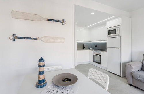 San Javier Apartamento | Apartamento 'Tu Paraíso En La Manga' con vistas al mar, piscina compartida y terraza privada
