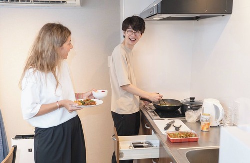 Naniwa Apartamento | Apartment Type D double bed x 1 single bed x 2 - 11D / Osaka Ōsaka