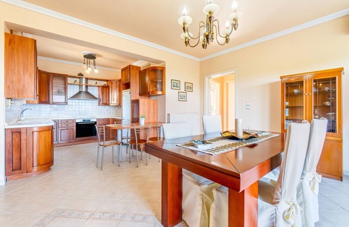 Lefkimmi Apartamento | Apartamento 'Villa Spartera Sea View' con vistas al mar, Wi-Fi y aire acondicionado.