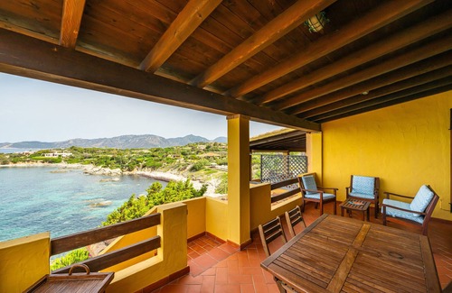 San Stefano Apartamento | Apartment 'Villetta Francesca' with Sea View, Private Terrace and Air Conditioning
