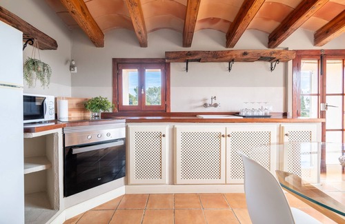 Establiments Apartamento | Apartamento 'Vista Montaña' con vistas a la montaña, piscina compartida y Wi-Fi