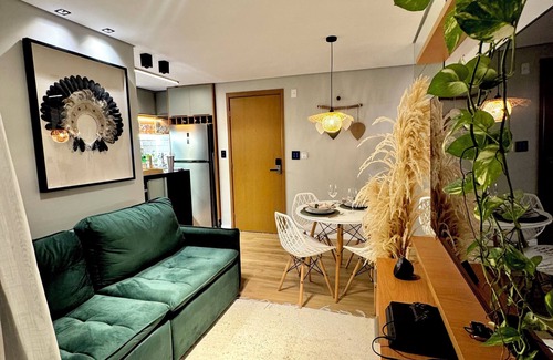 Planalto Apartamento | Apartment with view of Ponta Negra beach