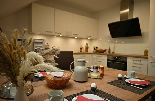 Haeusern Apartamento | Apartamento 'Waldblick' con balcón y Wi-Fi