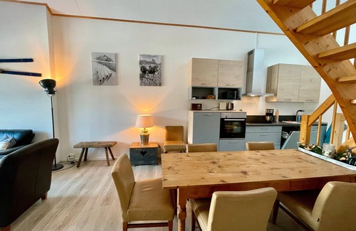 Jungholz Apartamento | Apartamento 'Wertach' con vistas a la montaña, terraza compartida y Wi-Fi