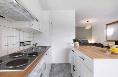Mellau Apartamento | Apartamento 'Wiff's Studio' con vistas a la montaña y jardín privado