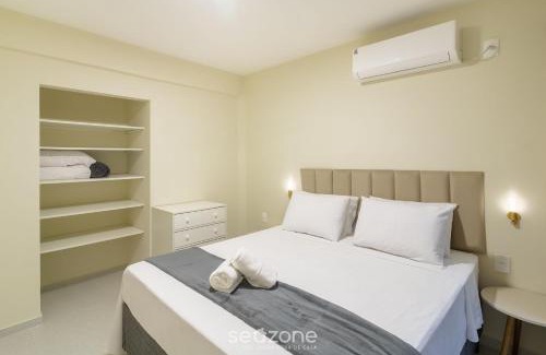 Barra Velha Apartamento | Apartamento con 1 Suite a 90 m de la Playa SEM0012