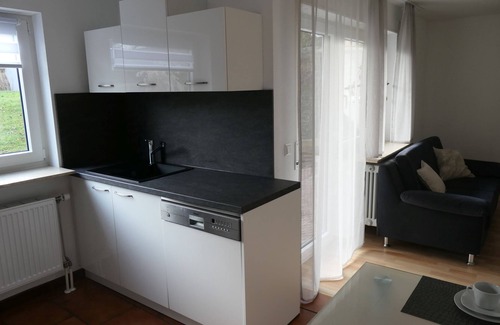 Ofterdingen Apartamento | Apartment with 40sqm, 1 bedroom for max. 3 adults + on request 1 additional child