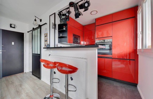Montrouge Apartamento | Apartment with balcony near subway 4