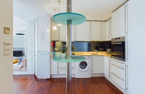 Le Suquet Apartamento | Apartamento con balcón y vistas panorámicas al mar Vistas
