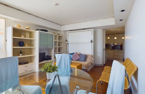 Le Suquet Apartamento | Apartamento con balcón y vistas panorámicas al mar Vistas