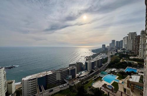 Renaca Apartamento | Depto con increíble vista al mar en Av Eluchans