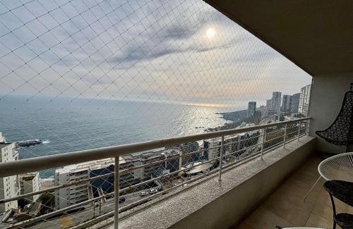Renaca Apartamento | Depto con increíble vista al mar en Av Eluchans