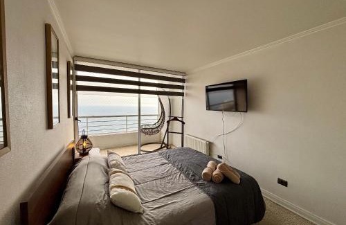 Renaca Apartamento | Depto con increíble vista al mar en Av Eluchans