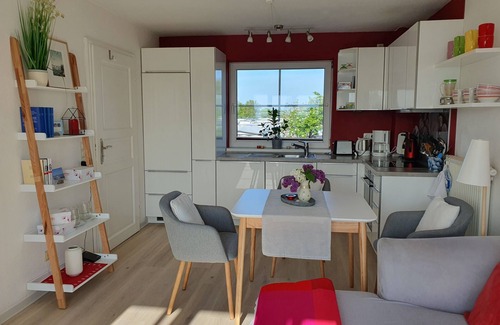 Stein Apartamento | Apartamento con hermosa vista panorámica del fiordo de Kiel,