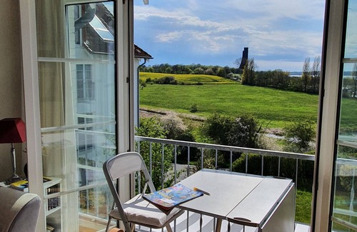 Stein Apartamento | Apartamento con hermosa vista panorámica del fiordo de Kiel,