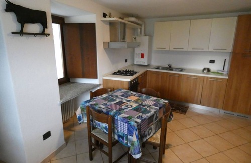 Saint-Nicolas Apartamento | Apartamento con una vista fantástica del Gran Paradiso.