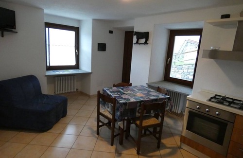 Saint-Nicolas Apartamento | Apartamento con una vista fantástica del Gran Paradiso.