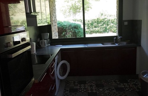 Espalion Apartamento | Apartment with garden, located at the entrance to Espalion.