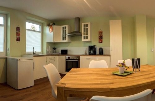 Flecken Zechlin Apartamento | Apartamento con vista al lago - apartamento