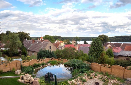 Flecken Zechlin Apartamento | Apartamento con vista al lago - apartamento