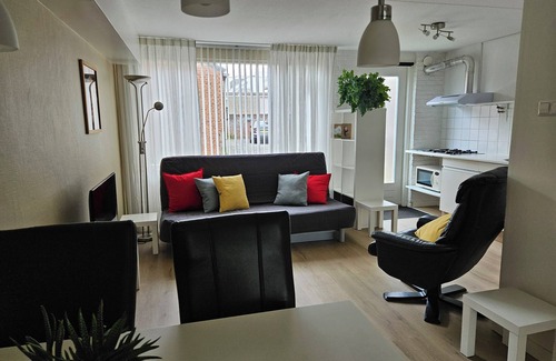 Noordwijk Apartamento | Apartamento a 200 metros de la playa en el centro en planta baja con parking
