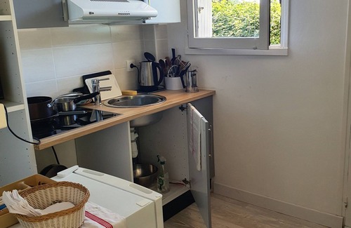 Saint-Arnoult Apartamento | Apartment with private garden, outdoor parking, swimming pool/tennis residence