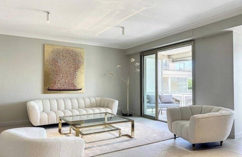 Pointe Croisette Apartamento | Apartamento con terraza vista al mar