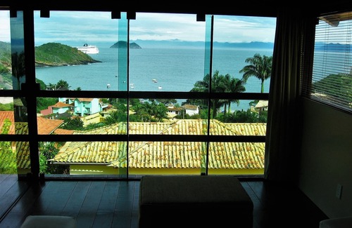 Joao Fernandes Apartamento | Apartment with sunset view of the sea in condominium with swimming pool 70m from the best beach in buzios
