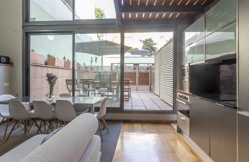 la Vila de Gracia Apartamento | Piso con piscina y terraza en el centro - para 10