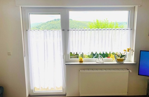 Rodalben Apartamento | Apartment with terrace and direct access to the rocky hiking trail, PWV Hilschberghaus