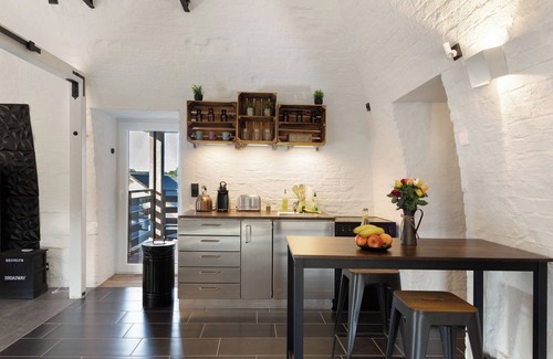 Haldensleben Apartamento | Apartamento 'Wohnen In Der Alten Brauerei' con Balcón y Wi-Fi